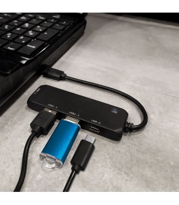 HUB RABS MULTIPORT USB TYPE-C - EL2359