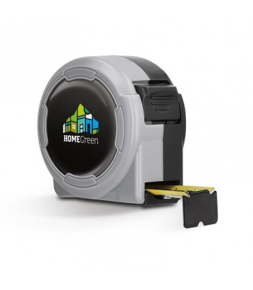 MESURE : METRE RUBAN JAUNE 5 m X 19 mm COQUE PLASTIQUE -  MR514