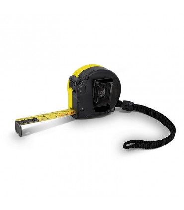 MESURE : METRE RUBAN JAUNE 5 m X 19 mm COQUE PLASTIQUE -  MR514