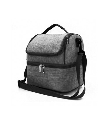 Sac isotherme 2 compartiments en matière recyclée