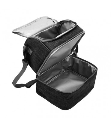 Sac isotherme 2 compartiments en matière recyclée