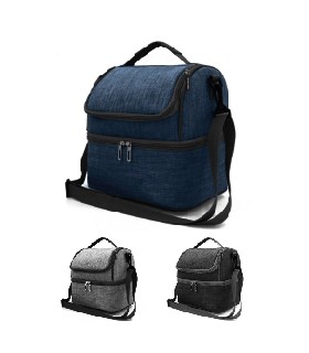 Sac isotherme 2 compartiments en matière recyclée