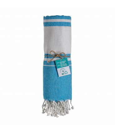 SERVIETTE DE PLAGE AVEC FRANGE - 2240625
