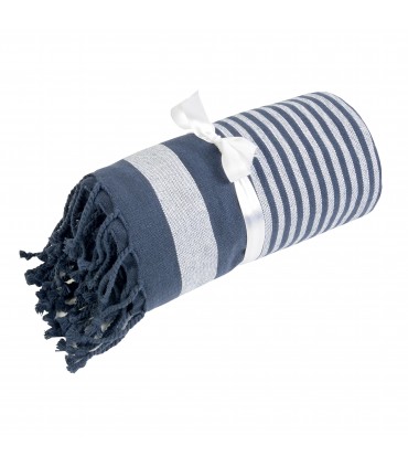 SERVIETTE DE PLAGE STYLE FOUTA - 1842305