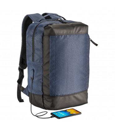 Sac à dos en polyester recyclé et teinture écologique