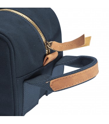 Trousse de toilette en toile recyclée