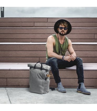 Sac à dos en matière recyclé