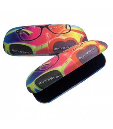 BOITE LUNETTE RIGIDE EN SUBLIMATION | ref :  MICROBOITE