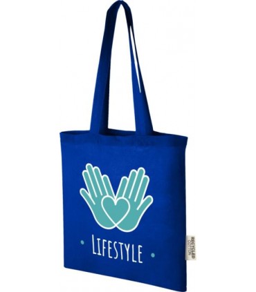 Sac shoppping en coton certifié GRS 140g MADRAS