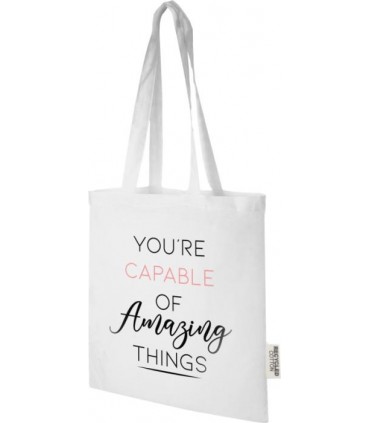 Sac shoppping en coton certifié GRS 140g MADRAS