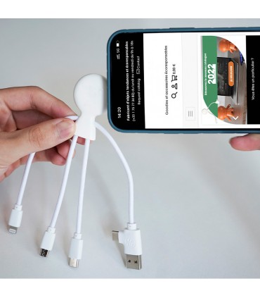 CABLE DE CHARGE MULTI-CONNECTEURS - MR BIO SMART