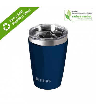 MUG DOUBLE PAROI ACIER RECYCLE 330 ML - BND886 CALYPSO