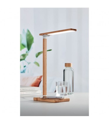 LAMPE DE BUREAU ET CHARGEUR EN BAMBOU NEAT LIGHT - MO6346