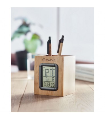 Porte-stylo en bambou