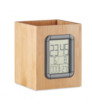 Porte-stylo en bambou