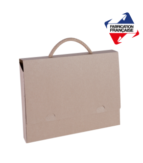 VALISETTE CARTON RECYCLE MADE IN FRANCE - B1309N