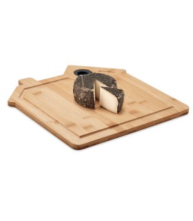PLANCHE A DECOUPER EN BAMBOU FORME MAISON RUMAT- MO6859
