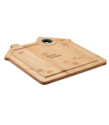 PLANCHE A DECOUPER EN BAMBOU FORME MAISON RUMAT- MO6859