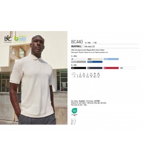 POLO HOMME ECO-RESPONSABLE 230G - BC440