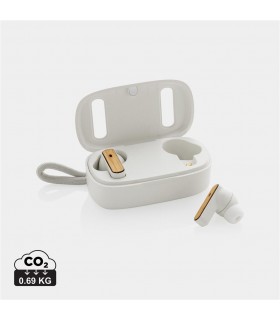 ECOUTEURS TWS ABS RECYLE ET BAMBOU - P329.863