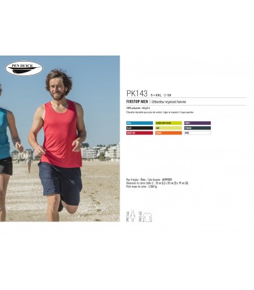 DEBARDEUR RESPIRANT HOMME / FEMME - PK143 - PK144