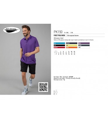 POLO RESPIRANT HOMME / FEMME - PK150 - PK151