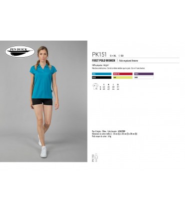 POLO RESPIRANT HOMME / FEMME - PK150 - PK151