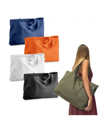 Sac en coton et polyester recyclé