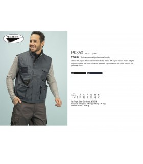 BODYWARMER MULTI-POCHES  -  PK350