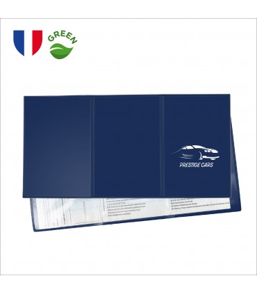 PORTE CARTE GRISE 3 VOLETS - POCART-FR
