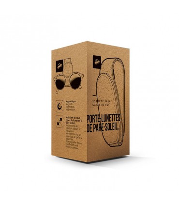 SUPPORT LUNETTE POUR PARE-SOLEIL DE VOITURE - AMO2472