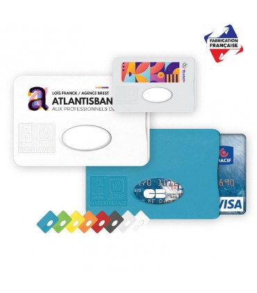 PROTEGE CARTE DE CREDIT AVEC BLINDAGE STOP OU ANTI RFID - PCA98