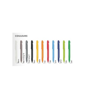 STYLO A BILLE RETRACTABLE - EVOXX POLISHED RECYCLED 3273