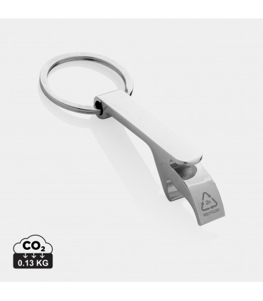 PORTE-CLES DECAPSULEUR EN ALLIAGE DE ZINC RECYCLE RCS - P191.6002