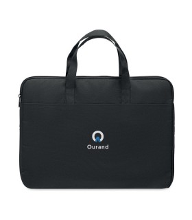 Sacoche pour ordinateur portable en polyester RPET FODRAL