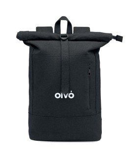 SAC A DOS ENROULABLE POUR ORDINATEUR PORTABLE EN MATIERES RECYCLEES - MO2400