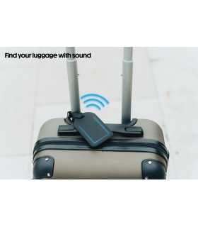 ÉTIQUETTE À BAGAGE EN RCS AVEC GÉOLOCALISATION GLOBETRACK - P301.5501