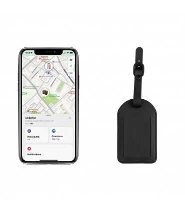 ÉTIQUETTE À BAGAGE EN RCS AVEC GÉOLOCALISATION GLOBETRACK - P301.5501