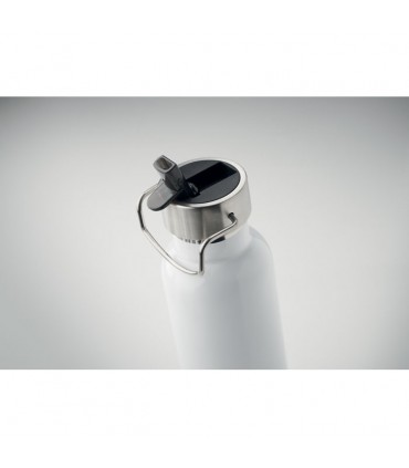 BOUTEILLE EN ACIER INOXYDABLE RECYCLE AVEC PAILLE - MO2283