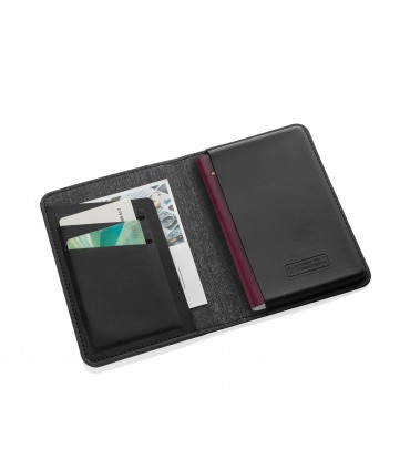 PORTE-PASSEPORT EN RCS AVEC GÉOLOCALISATION TRACKMATE - P301.5601