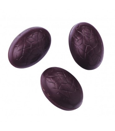 Pochette 2 Oeufs Lait ou noir Praliné personnalisée