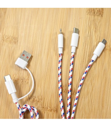 MULTICABLE FRANÇAIS 5 EN 1 - FLEXY