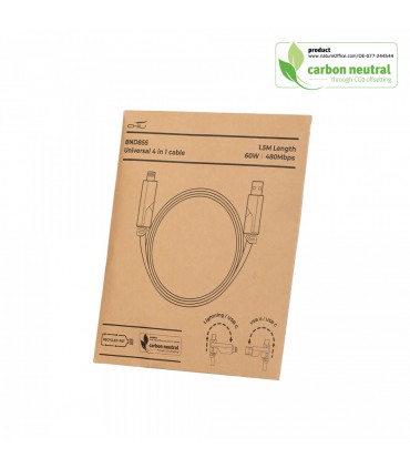 CABLE DE CHARGE UNIVERSEL 4 EN 1 - BND855