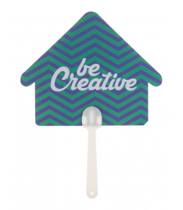 EVENTAIL PAPIER AVEC MANCHE PLASTIQUE DIGIBREEZE