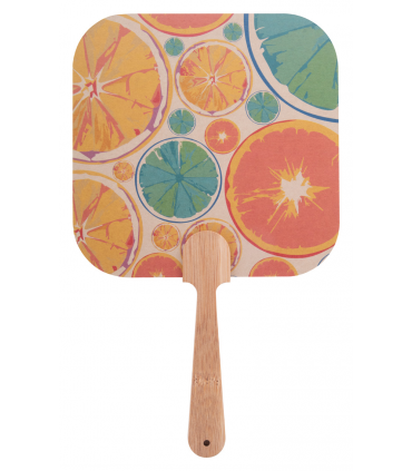 EVENTAIL PAPIER AVEC MANCHE BAMBOU DIGIBREEZE ECO