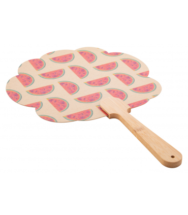 EVENTAIL PAPIER AVEC MANCHE BAMBOU DIGIBREEZE ECO