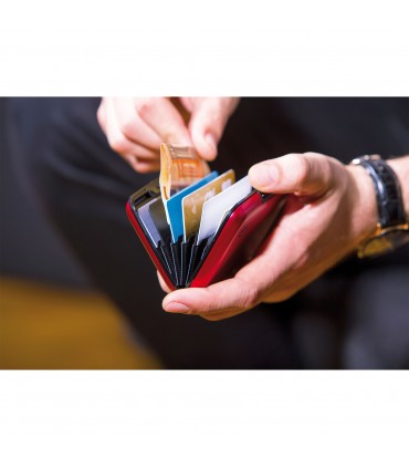 PORTE CARTE DE VISITE PERSONNALISE ANTI-RFID OGÖN