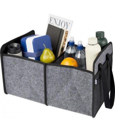 Rangement pliable pour coffre de voiture en feutre recyclé