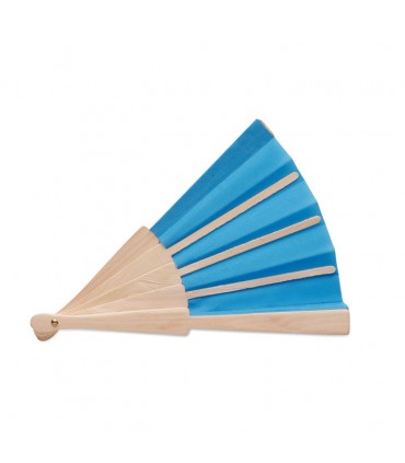 Eventail bois et polyester Fanny Wood