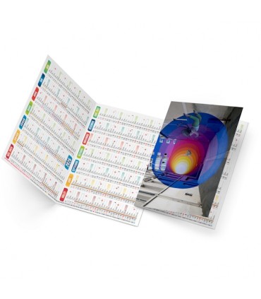 Calendrier de poche - 2 volets